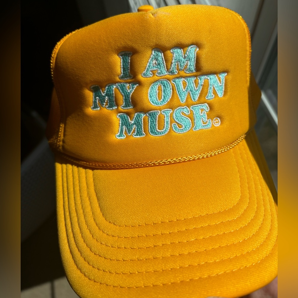 My Own Muse Embroidered Trucker Hat